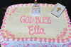Order Ref: TH-157 Holy Communion 12x18 Inch Themed Ice Cream Cake.